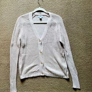 Old Navy Women’s Cardigan, Size medium, beige